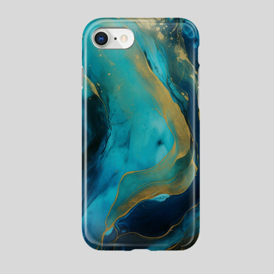 Blue iPhone SE Case