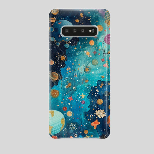 Blue Samsung Galaxy S10 Case