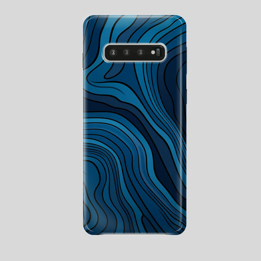 Blue Samsung Galaxy S10 Case