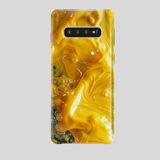 Yellow Samsung Galaxy S10 Case