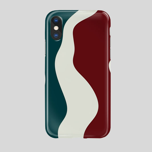 Burgundy iPhone X Case