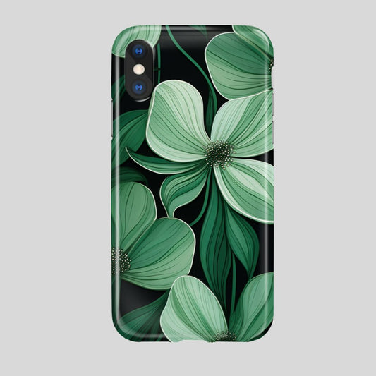 Emerald Green iPhone X Case