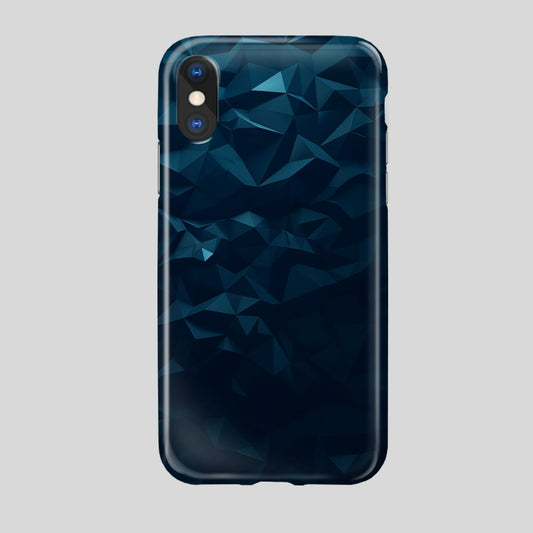 Navy Blue iPhone X Case