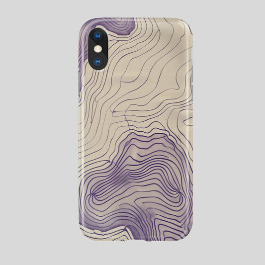Purple iPhone X Case