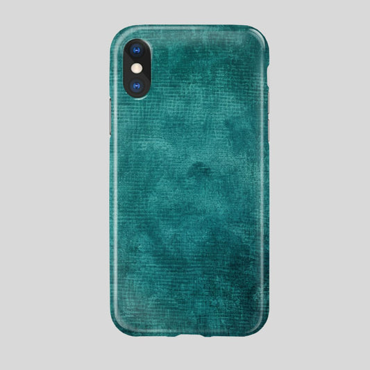 Teal iPhone X Case