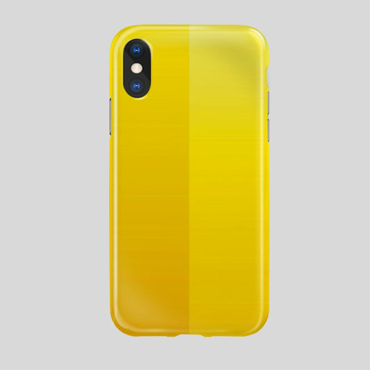 Yellow iPhone X Case