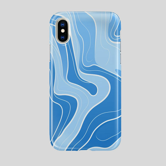 Blue iPhone XS Case