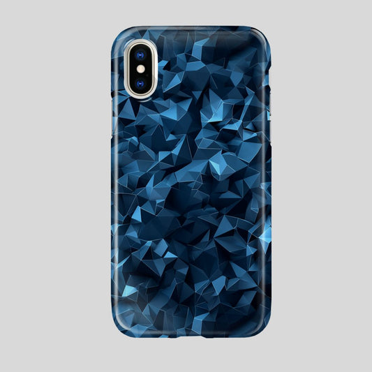 Navy Blue iPhone XS Case