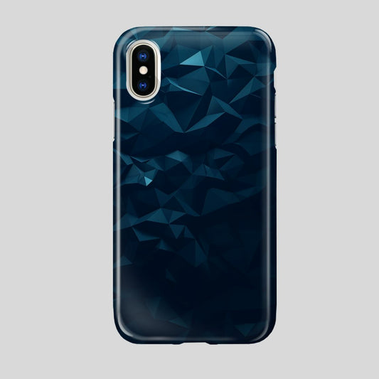 Navy Blue iPhone XS Case