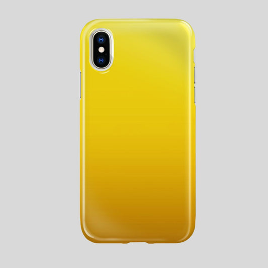 Yellow iPhone XS Case