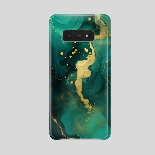 Emerald Green Samsung Galaxy S10E Case