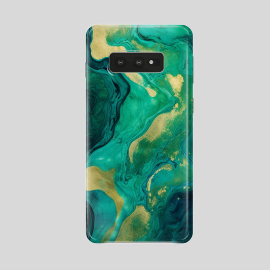 Emerald Green Samsung Galaxy S10E Case