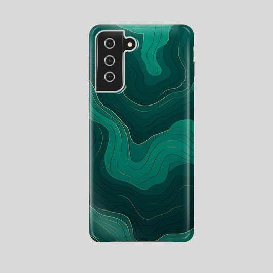 Emerald Green Samsung Galaxy S21 Case
