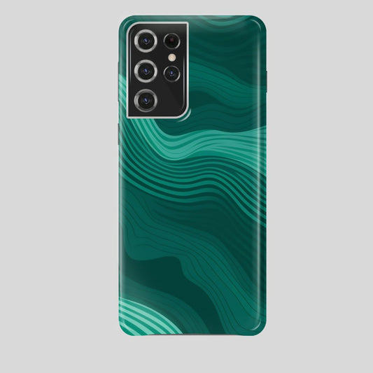 Emerald Green Samsung Galaxy S21 Ultra Case