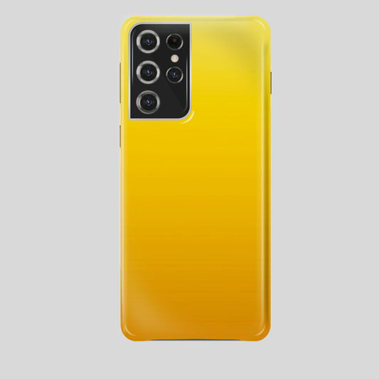 Yellow Samsung Galaxy S21 Ultra Case