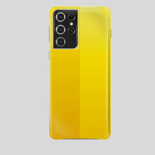 Yellow Samsung Galaxy S21 Ultra Case