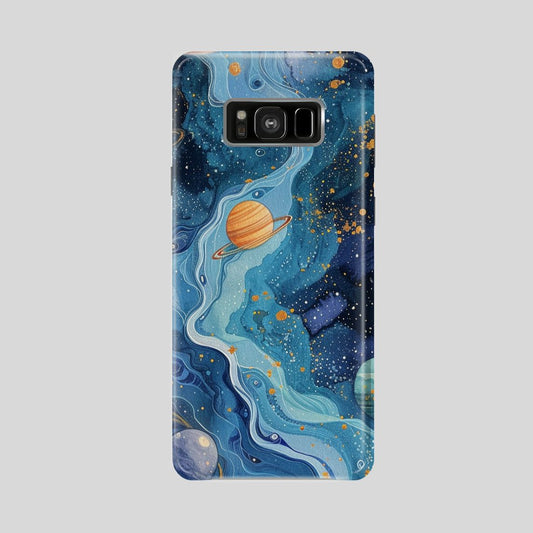 Blue Samsung Galaxy S8 Case