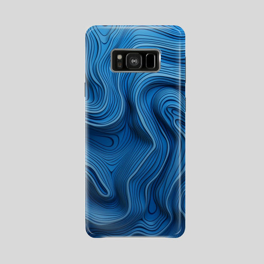 Blue Samsung Galaxy S8 Case